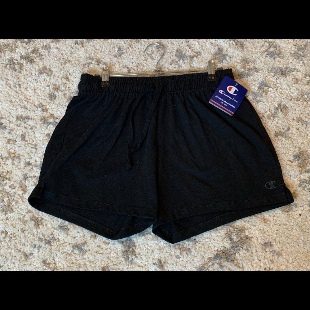 Champion Jersey Shorts, Women’s Small, NWT, Black